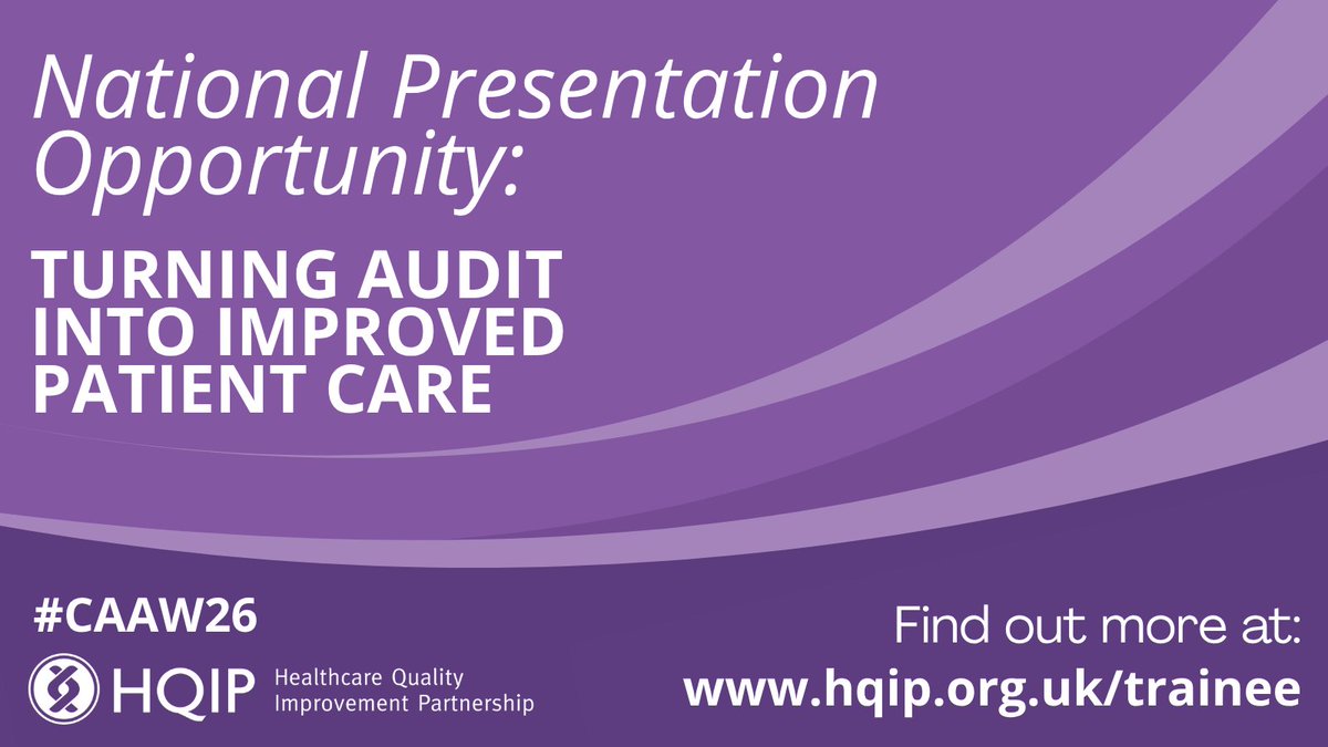 Healthcare Quality Improvement Partnership tweet media