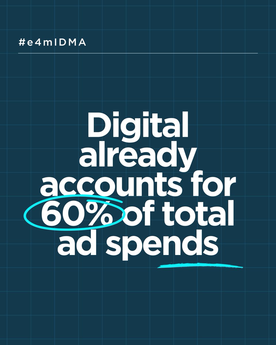 e4mevents's tweet image. Digital is where brands are building conversations, culture and measurable impact. If your campaign pushed boundaries in the digital space, it deserves the spotlight.

Submit your entries for #e4mIDMA
Nominate Now -  bit.ly/3NssdRW

#DigitalMarketing #AdvertisingIndustry