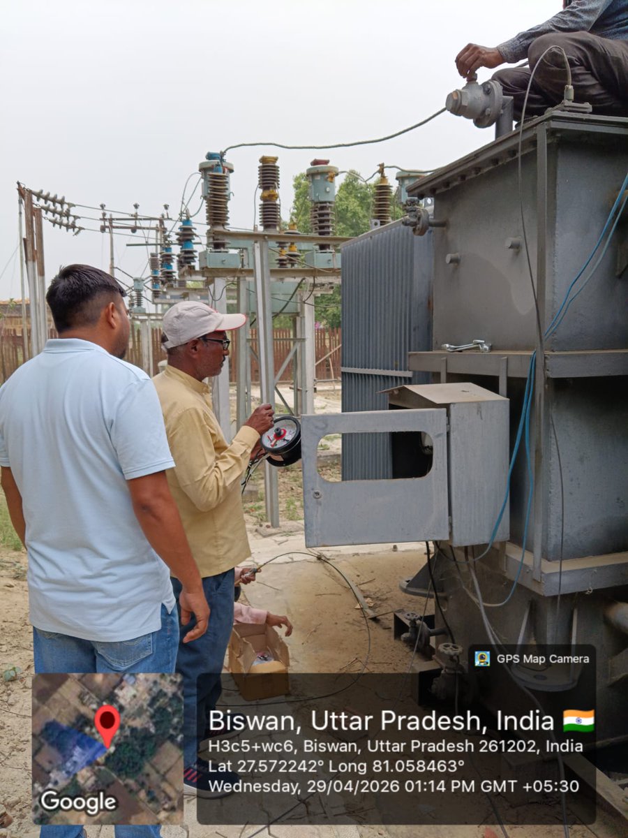 Executive Engineer(Test) ETD Sitapur MVVNL tweet media