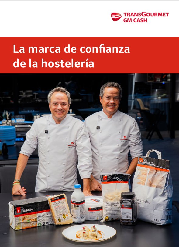 transgourmet_es's tweet image. Nuestras #marcaspropias para la #hostelería siguen creciendo: este año superaremos las 700 nuevas referencias y alcanzaremos los 2.600 productos. 🔛

#Quality, #Economy y #Gourmet amplían surtido y soluciones diseñadas para optimizar el trabajo en cocina. 🚀

Una oferta que crece