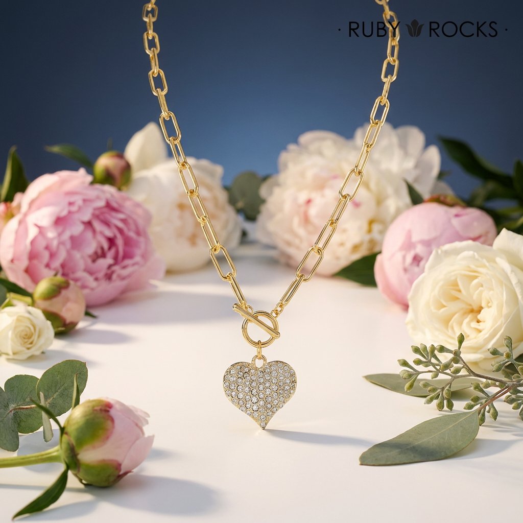 RubyRocksLtd's tweet photo. A modern classic with a softer edge.

The LoveRocks Crystal Puffed Heart T-Bar Necklace brings polished detail and subtle sparkle to everyday styling — designed to stand out with ease. Available now at Ruby Rocks. https://t.co/2Hy9fNPMrO