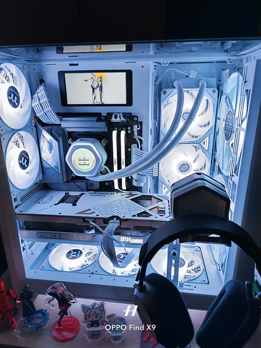 買いなおしたATMOS ⅡにView390Airを合わせてWhiteに
#ドスパラセットアップ