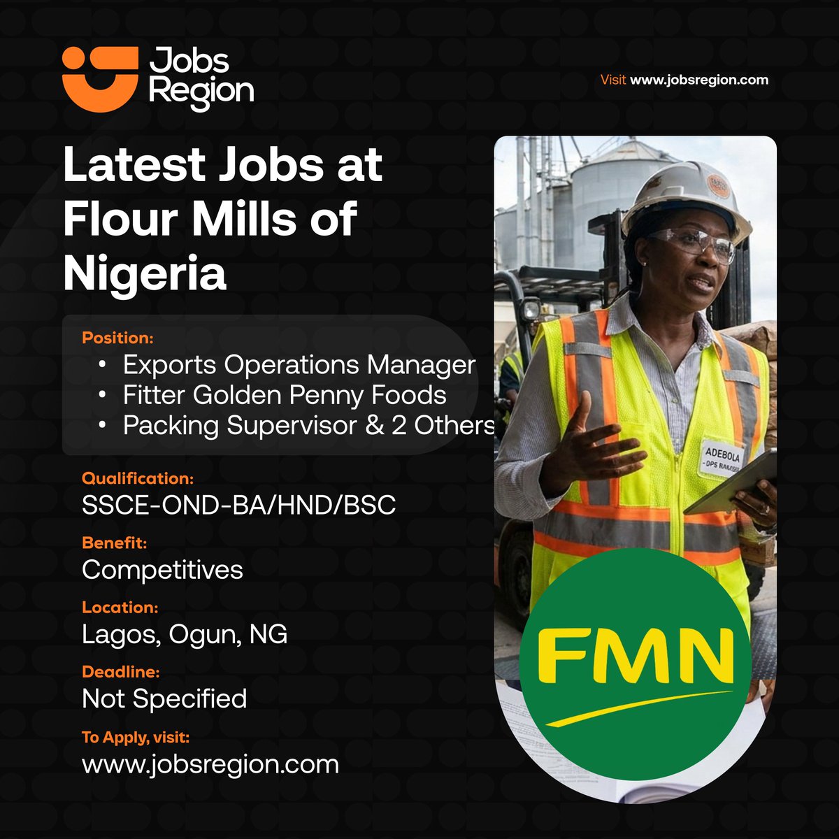 Jobs Region tweet media