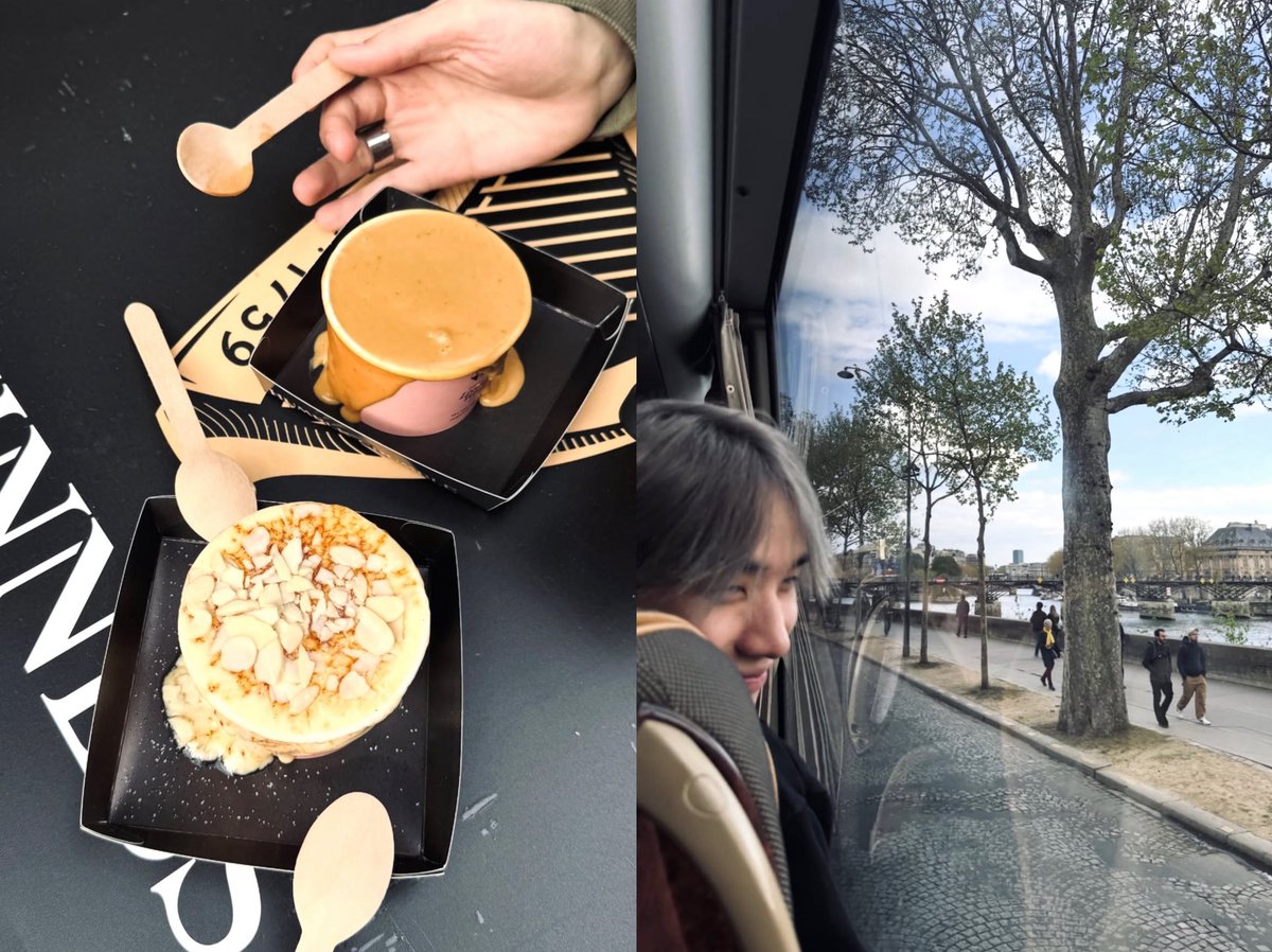 ทริปปล่อยกายปล่อยใจมาก ของหวานที่จริงๆอีกคนก็ไม่ได้ชอบกินหวานหรอกนะ แต่ก็กินกับเค้า 2 คน แล้วนั่งกันนานแค่ไหนไอติมละลายเนี้ย พี่ยอมใจว่ะ ท้าต่อยไปก็แพ้เนี้ย ((แต่ผมไม่เลิก ผมจะจีบ))

#nuthong #นัทฮง