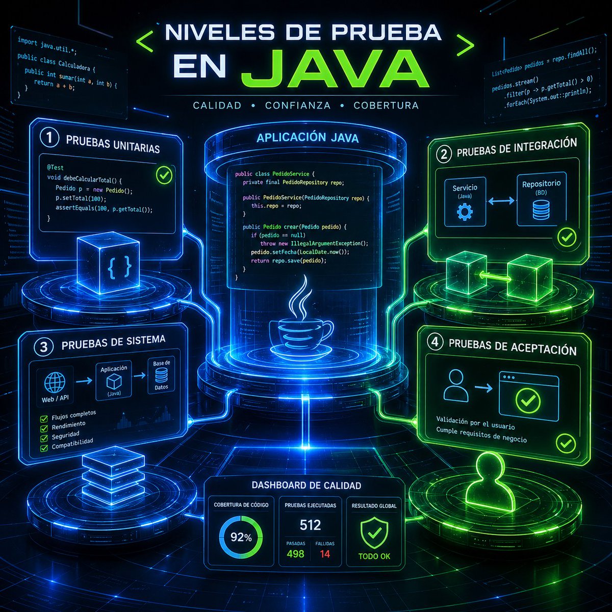 nattiadigital's tweet photo. En Java probar bien consiste en entender qué nivel de validación es necesario.

👇
https://t.co/GYfujqfA4c

#Java #Testing #PruebasUnitarias #PruebasDeIntegracion #PruebasDeSistema #PruebasDeAceptacion #DesarrolloSoftware #ProgramacionJava #Backend #CalidadDeSoftware  #Nattia https://t.co/811722fuMq