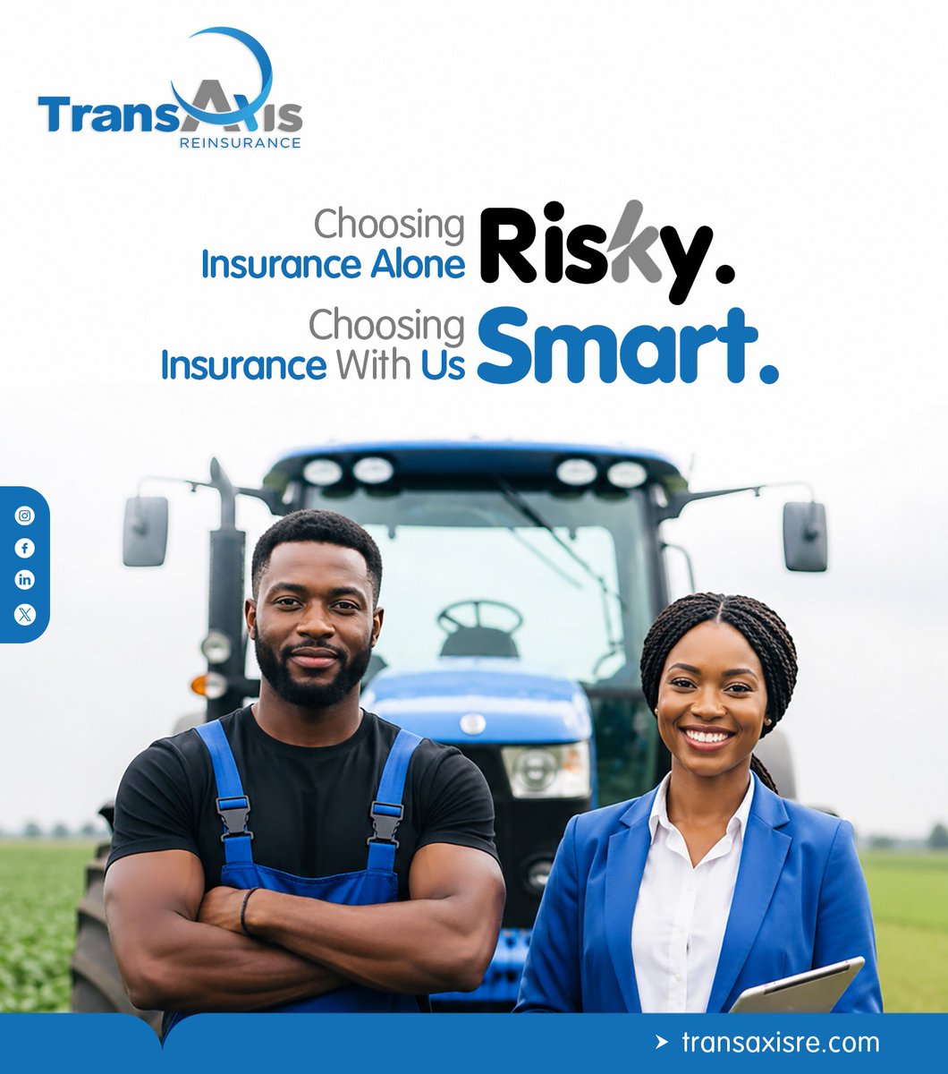 transaxisre's tweet image. Going alone in a complex risk environment is a gamble. Partnering with the right expertise is a strategy.

At Transaxis Reinsurance, we turn uncertainty into structured, manageable risk.
#RiskManagement #Reinsurance #SmartDecisions