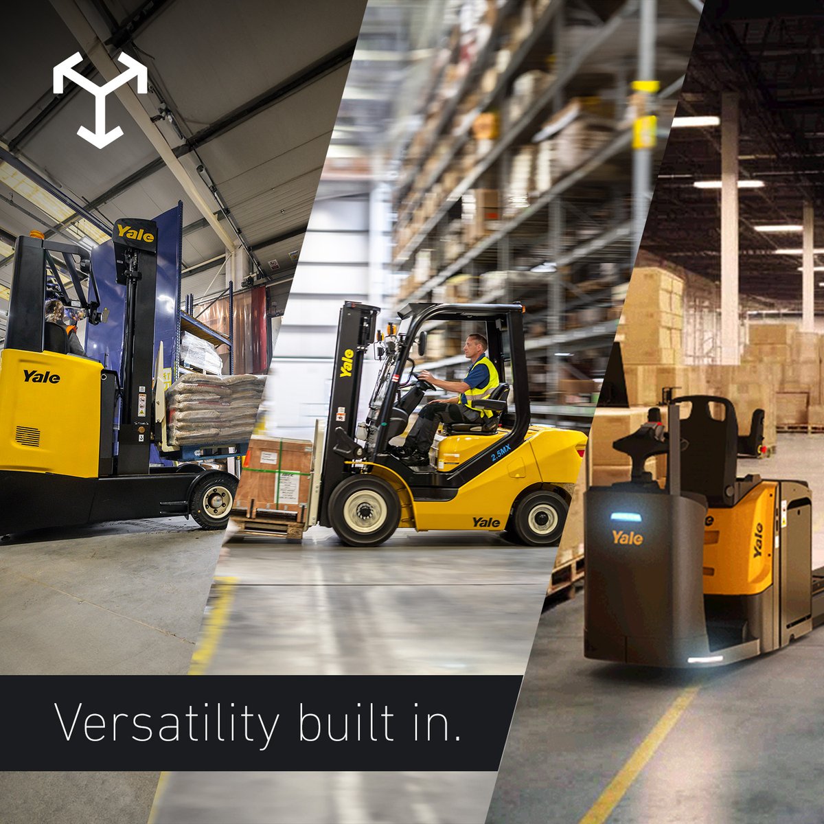 YaleEMEA's tweet image. Did you know your warehouse doesn’t need a different truck for every single job?  Save time, and improve efficiency with multi-purpose materials handling equipment, designed around you. 
Discover customer-centric solutions.
yale.com/en-gb/emea/cus…
#Yale #LiftTrucks