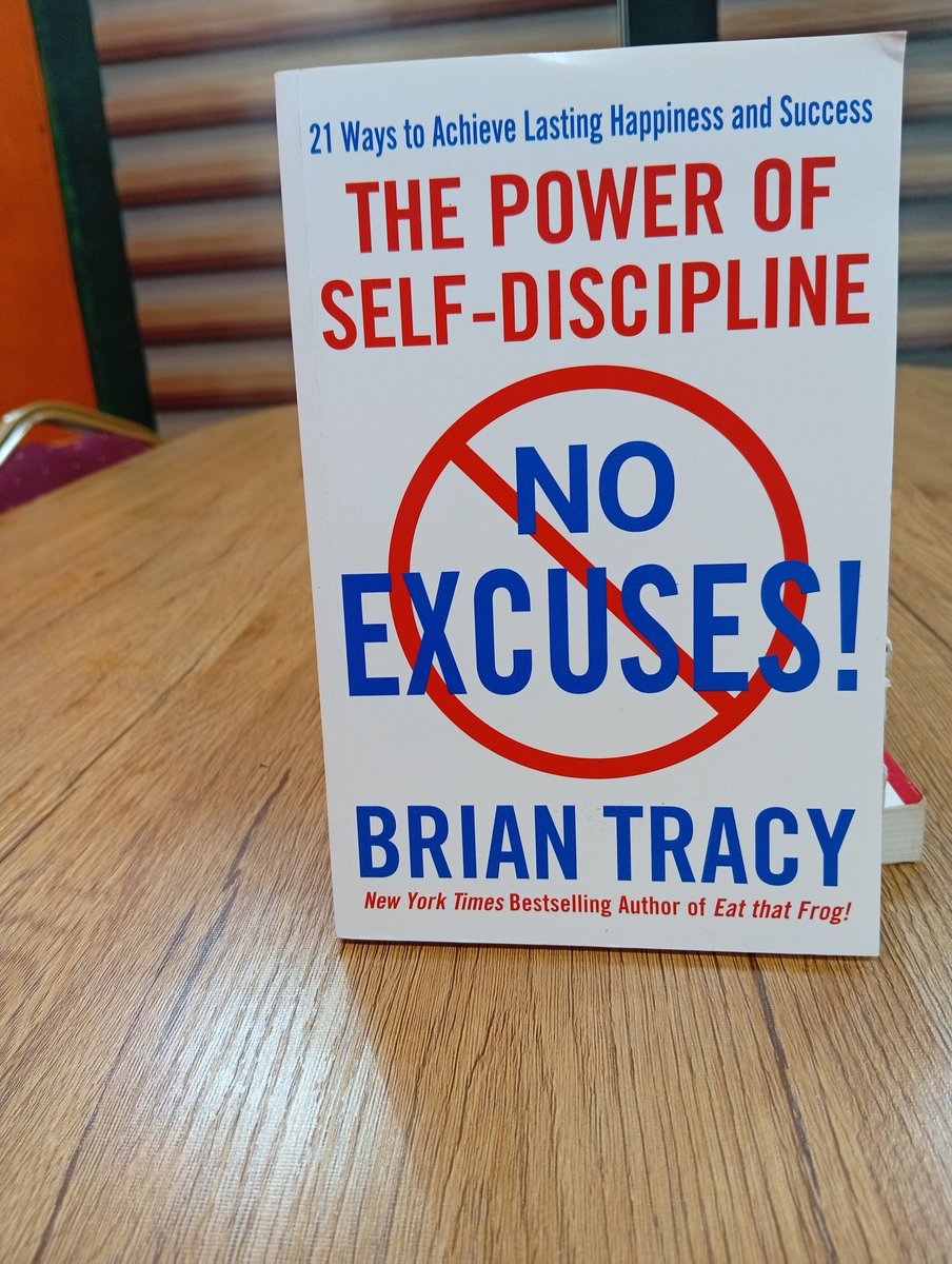 TDBookstores's tweet image. This is a comprehensive guide to achieving personal and professional success by developing the habit of self-discipline and eliminating excuses. If you're struggling with procrastination and getting things done, this one is yours.

Price: 3500

#bookstore #bookhaul #selfhelpbooks
