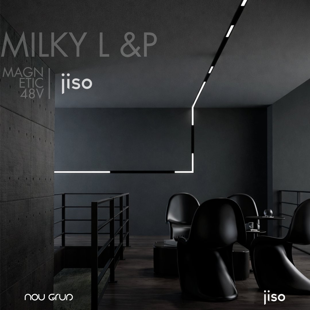 nougrup's tweet image. MILKY L&amp;amp;P de @JISOIluminacion  en esquina que crea volumen y profundidad con luz lineal uniforme.
✔️ 20W
✔️ Negro / Blanco
✔️ CCT
👉 jisoiluminacion.com

#NouGrup #LightingDesign #Arquitectura #InteriorDesign