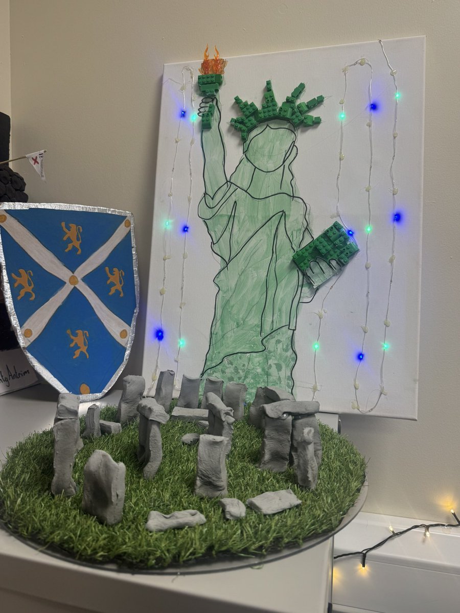 social_sahs's tweet photo. More models from our S1 Geographers in 1G this week where they created some amazing models of landmarks around the world🏺🚂🌋⛩️ @StAndrewsHS https://t.co/UBgMmHaH4P