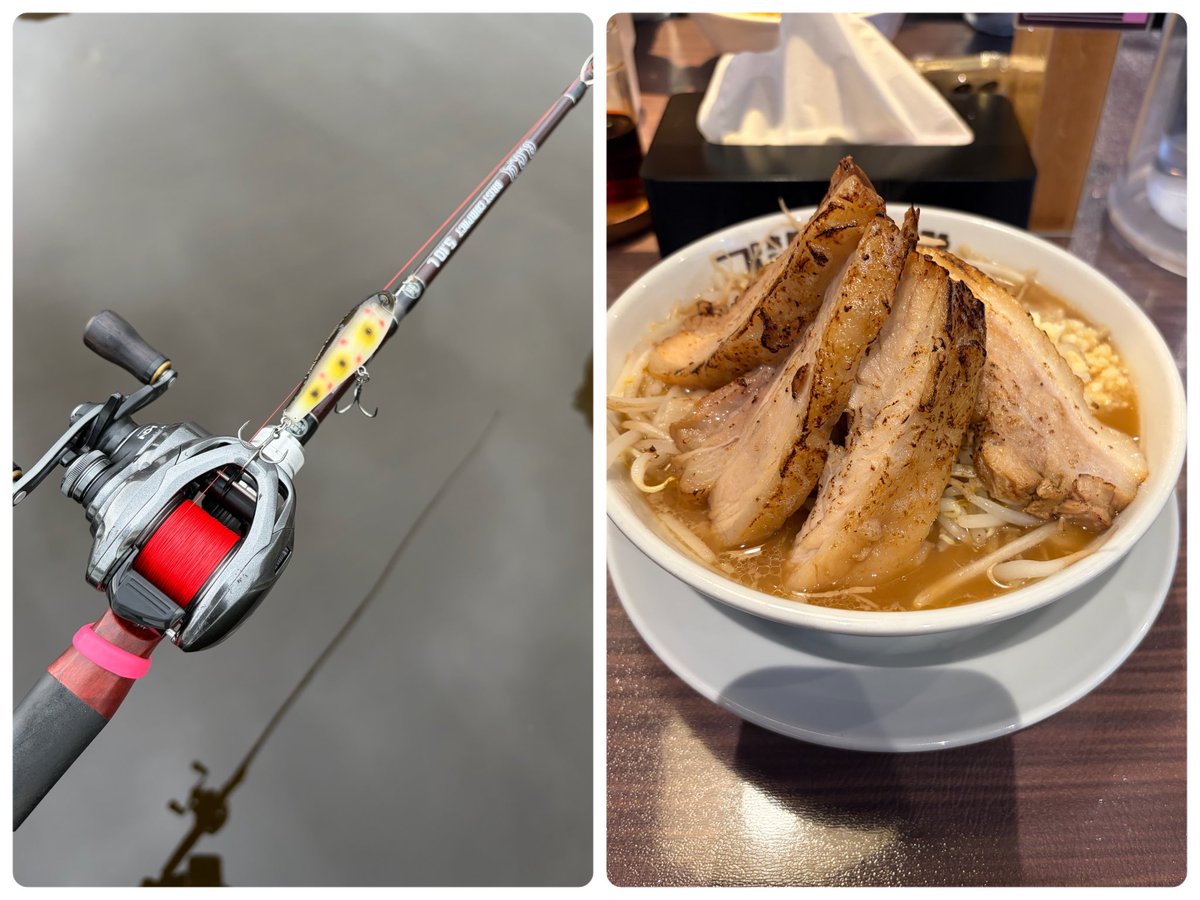 tnyn252525's tweet image. 今日はボート
🟥赤潮の海を🟦青船長に奔走してもらいクロダイ🐟シーバス🐟が釣れました😊
チュパゾー60
キックノッカーマイクロ
ラフトリック70F

ぺシュールさんと合流して陸っぱり&amp;amp;ラーメン🍜

満足な一日でした👍
#Salvage
#fishman
#チヌトップ
