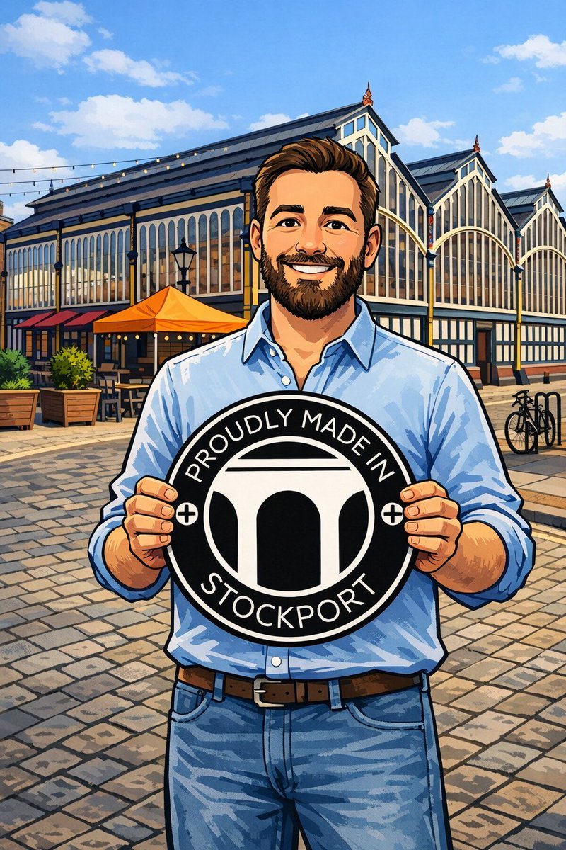 ADG_Moore's tweet image. Are you a #crafter, #maker, #artisan based in #Stockport? Take a look at  aquadesigngroup.co.uk/proudly-made-in for the #MadeInStockport badge design. You can purchase #marketing items, such as #stickers too 😊 #SBS #SmallBusiness #OneStockport #PromoteStockport