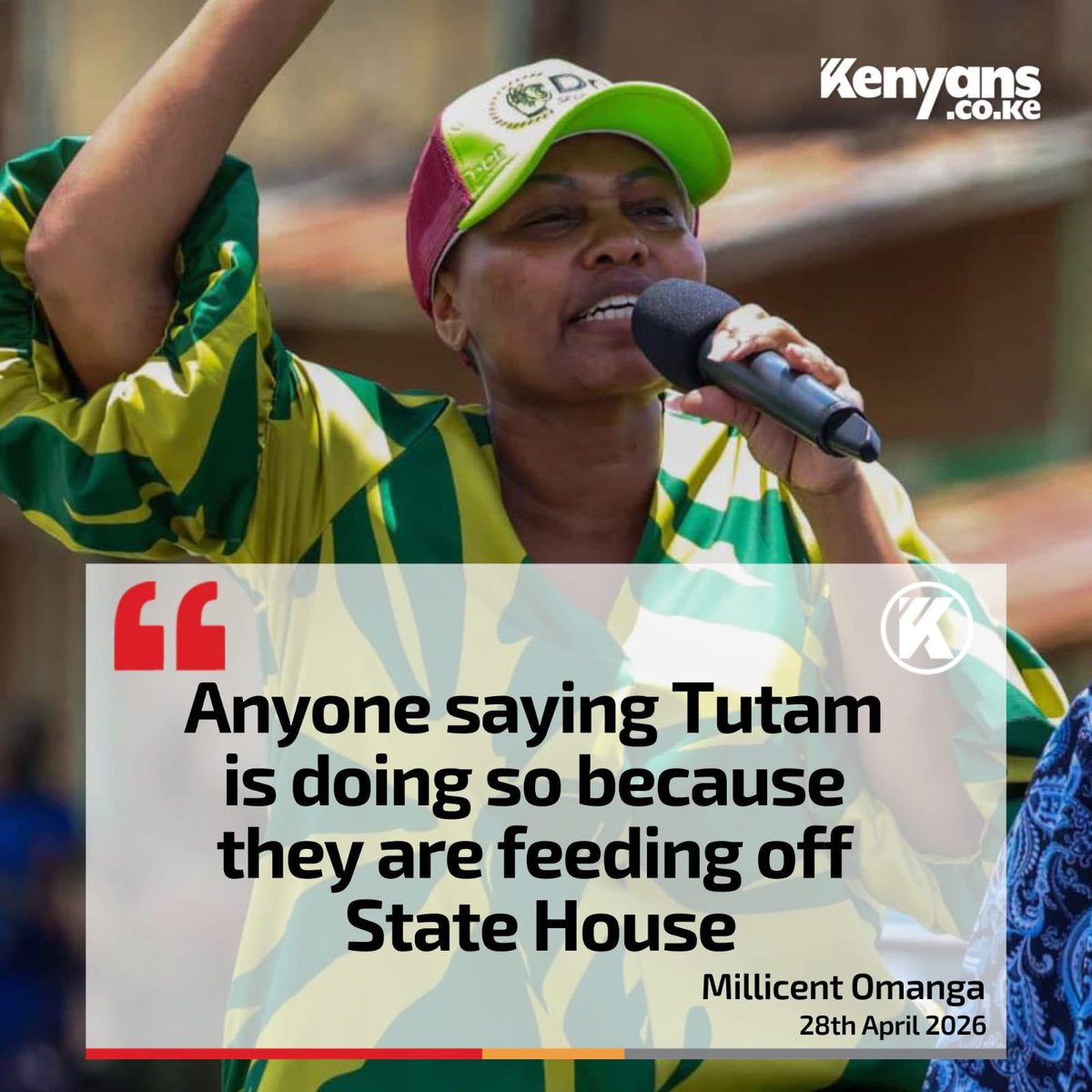 Hon Millicent Omanga tweet media