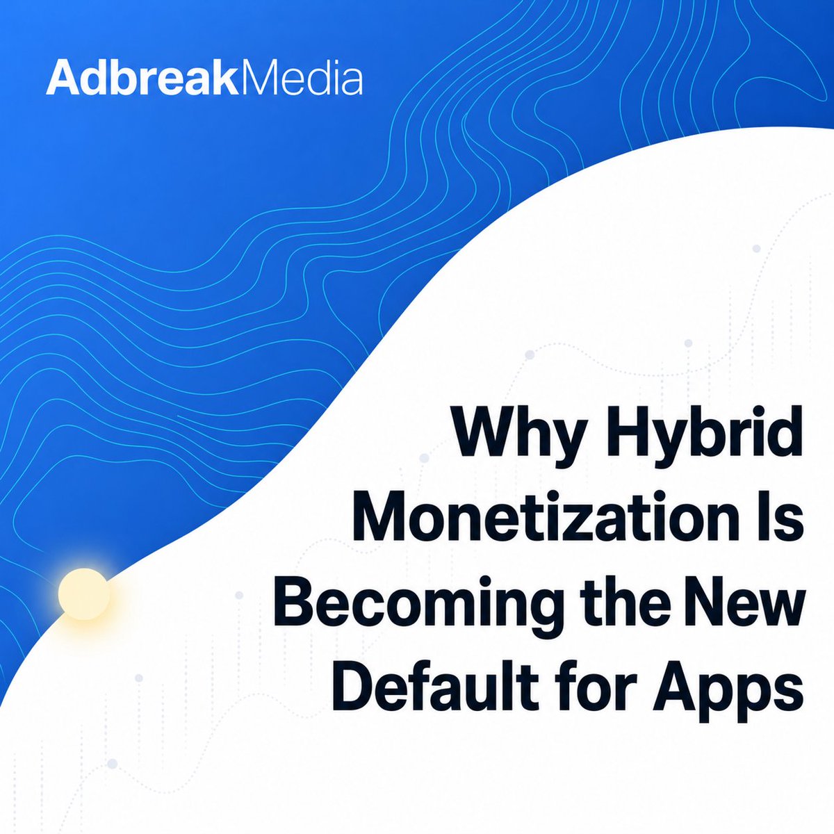 adbreakmedia's tweet image. The future of app monetization is balance. ⚖️📱

Better user experience, stronger retention, and more revenue opportunities — that’s the power of hybrid monetization.🎯

#AppMonetization #MobileGrowth #UserRetention #AdTech