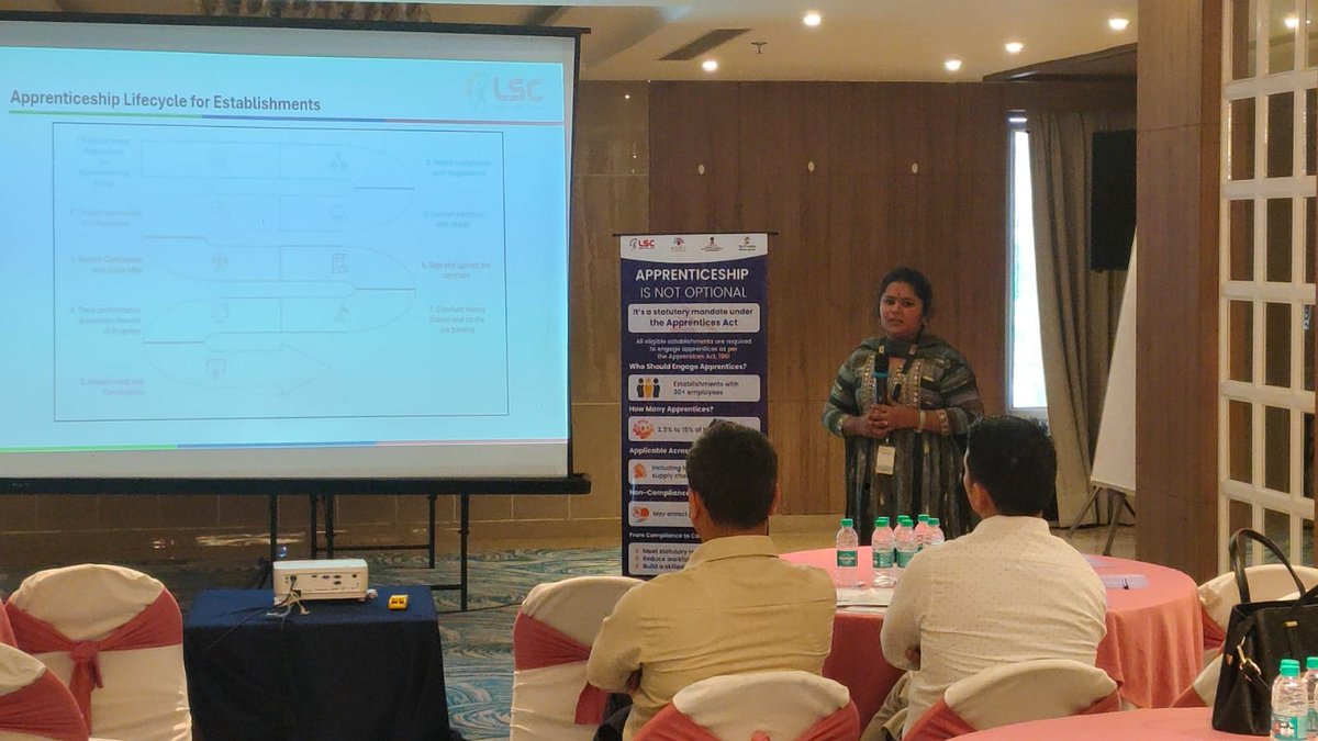LogisticsSSC's tweet photo. From Vision to Practice: Chandigarh Apprenticeship Workshop Successfully Concluded!

Chandigarh’s logistics ecosystem came together for a powerful, insight-driven session on Apprenticeship &amp; NAPS — and the outcome was truly impactful. https://t.co/941zknjh9i