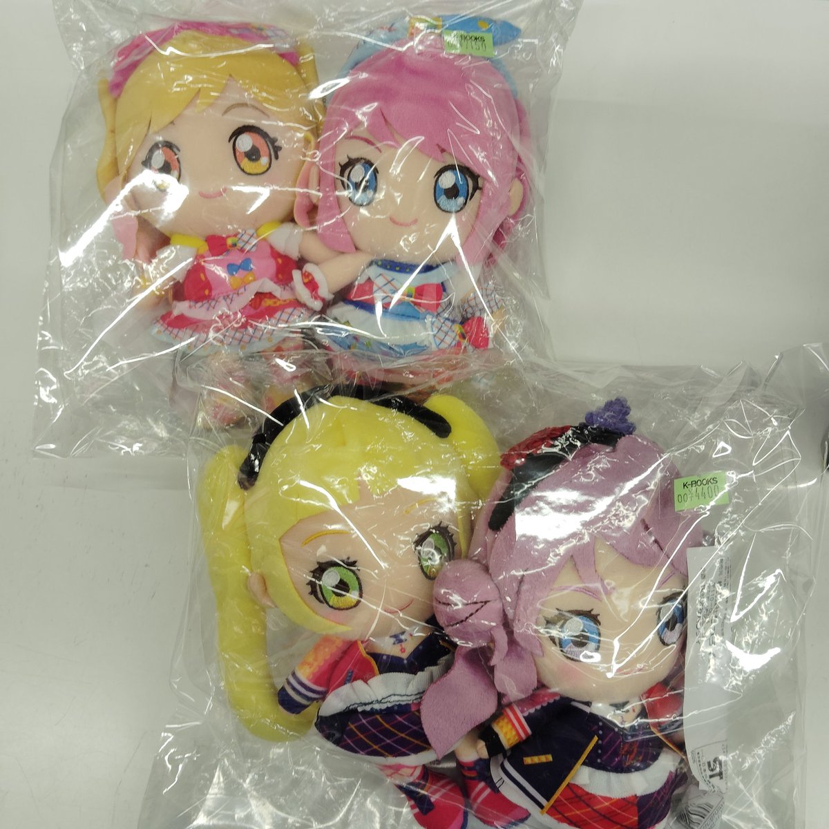 入荷情報】 アイカツスターズ chibiぬいぐるみ ゆめ＆ローラ エマ