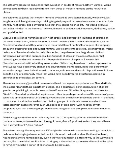 peterdfisher's tweet photo. @RichardDawkins It's probably worth interrupting my X holiday to answer this. I wrote a novel discussing this question, which needs rewriting in light of new science. Here are some thoughts: https://t.co/82YpVVrT08
