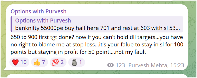 TA_Purvesh's tweet image. we took trades in #banknifty because it was weaker than #nifty

#banknifty 55000 pe from 650 to 930+

#bankniftyfuture from 56270 to 55500 

and mind you both hit just first target....second target is open for all who have guts to hold overnight....else you can book here as well.
