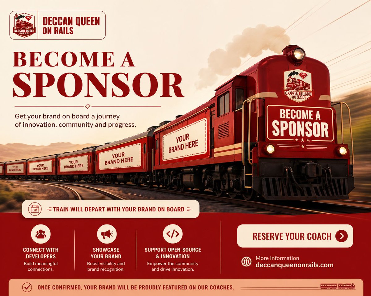 Deccan Queen on Rails tweet media