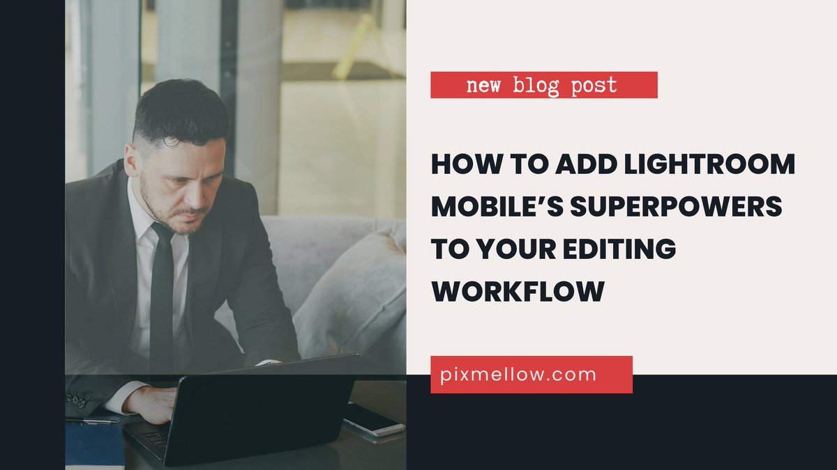 PixmellowHQ's tweet image. Add Lightroom Mobile Superpowers to Your Workflow

Learn how to use Lightroom Mobile’s tools and features to improve your editing workflow on your phone or tablet. 

pixmellow.com/blogs/news/how…

#LightroomMobile #PhotoEditing #MobileWorkflow #EditingTips #Photography #Pixmellow