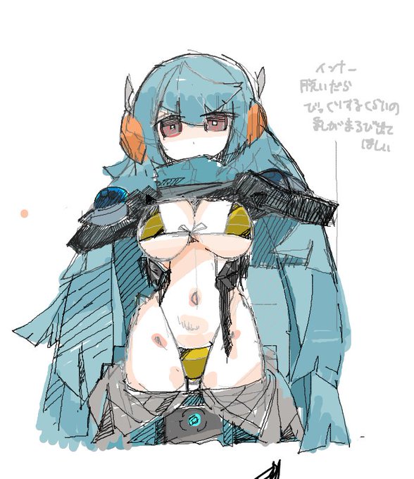 金ビキニこれしか描いたことない 