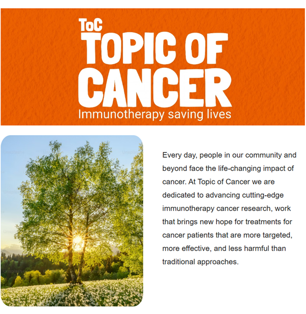 Topic of Cancer tweet media