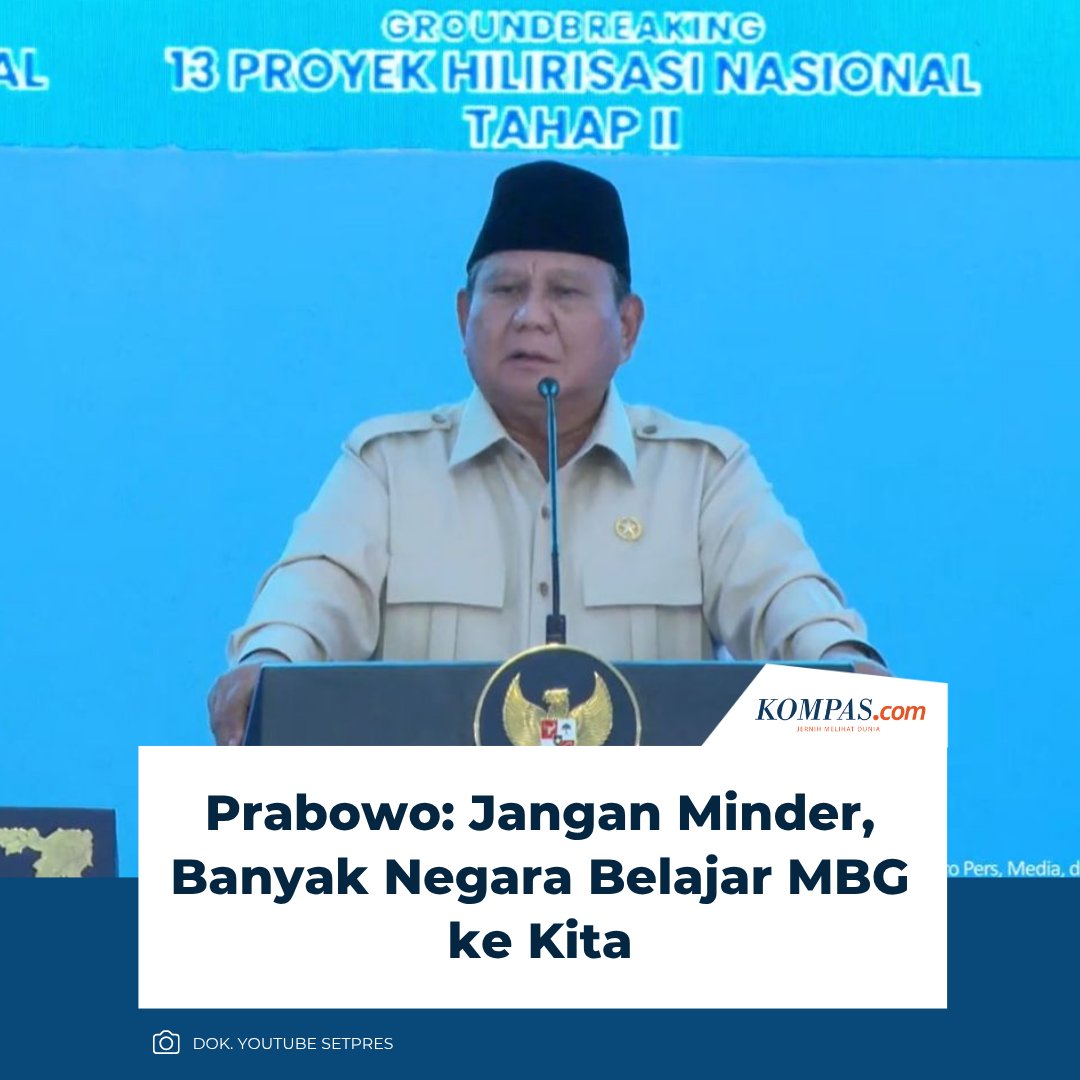 BosPurwa's tweet photo. Klaim Tanpa Bukti Konkret
Gak pernah disebutkan negara mana saja yg belajar MBG, yg ada malah sebaliknya. Hanya satu negara yg terdokumentasi secara spesifik dan itu pun hanya studi banding, Jepang. Selain itu, gak ada nama negara lain https://t.co/Sf0GiiKhpW