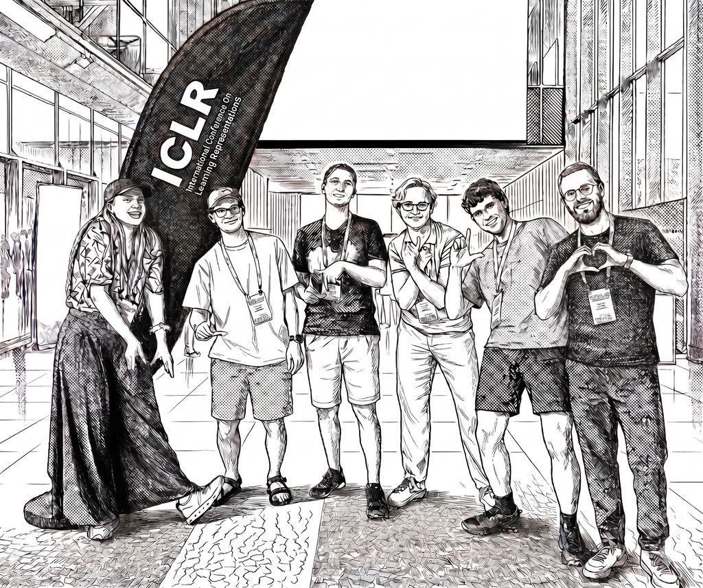 MLinPL's tweet photo. 6 ML in PL members are presenting at ICLR 2026 in Rio this week 🇧🇷
🔒 Julia Bazińska - b³: LLM security benchmark for AI agents
⚡ Mikołaj Piórczyński & Filip Szatkowski - universal sparsity patterns in LLMs
🧠 Piotr Komorowski - attribution-guided decoding
💭 Maciej Pióro - latent reasoning via KV-cache distillation
📊 Adam Goliński - 3 works on LLM calibration & uncertainty
Proud of everyone 💙 And: ML in PL 2026 call for contributions opens in May 👀