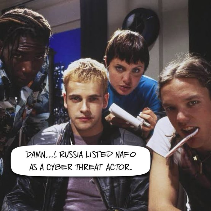 NAFO_Hungary's tweet image. Kiderült, hogy a NAFO már hekkercsoport is, aminek a célja a maximális kár okozása. A többi képen ezeknek a "hekkereknek" a reakcióit láthatjátok.😂 😂 

Jó étvágyat mindenkinek, kivéve a vatnikoknak és hutnikoknak! :)

#NAFO #HACKER #DIVISION #ruszkikhaza
