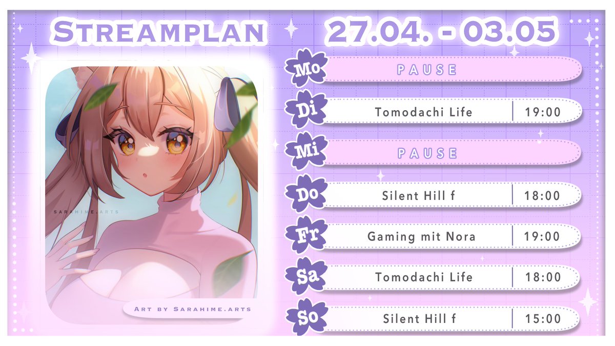 Sarahime 🌸 Artist & VTuber tweet media