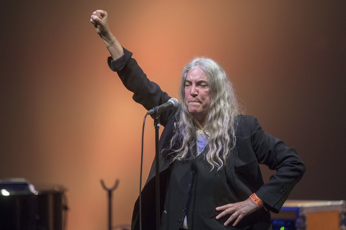 Patti Smith, Premio Princesa de Asturias de las Artes.

People Have the Power!