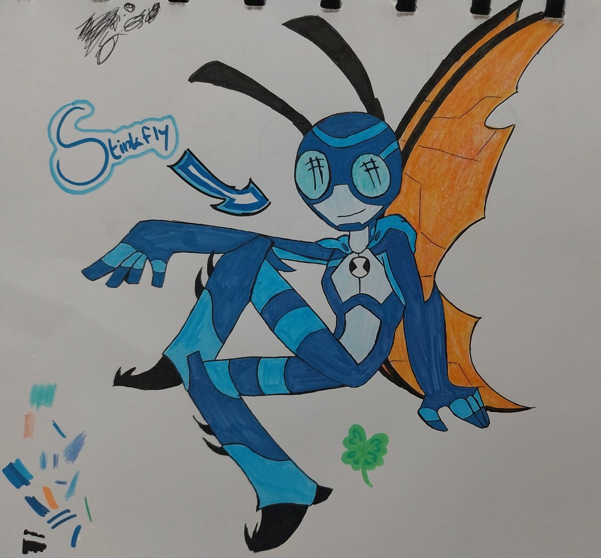 Pangkapas's tweet photo. Thank god his colors match
#Ben10 #Stinkfly #Ben10fanart #Ben10Reboot https://t.co/pKzVAZzT1h