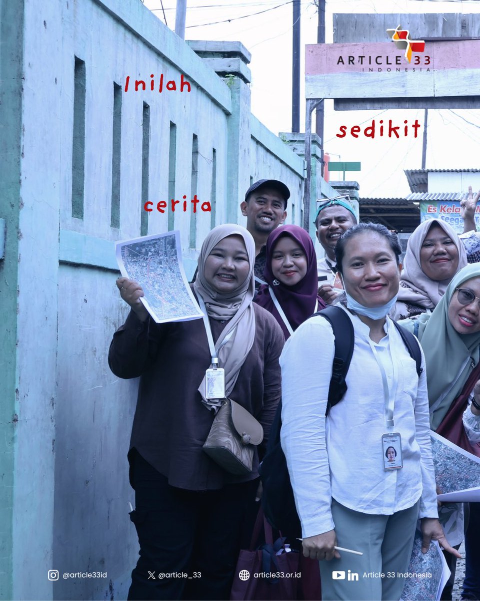 article_33's tweet photo. …menjangkau berbagai responden, membangun kepercayaan, dan mendengar banyak cerita di lapangan. 

Kira-kira, menurut sobat Article 33 apa lagi yang harus diperhatikan dalam masa pengumpulan data?

#Article33Indonesia #DataCollection https://t.co/oZwhuW4RDn