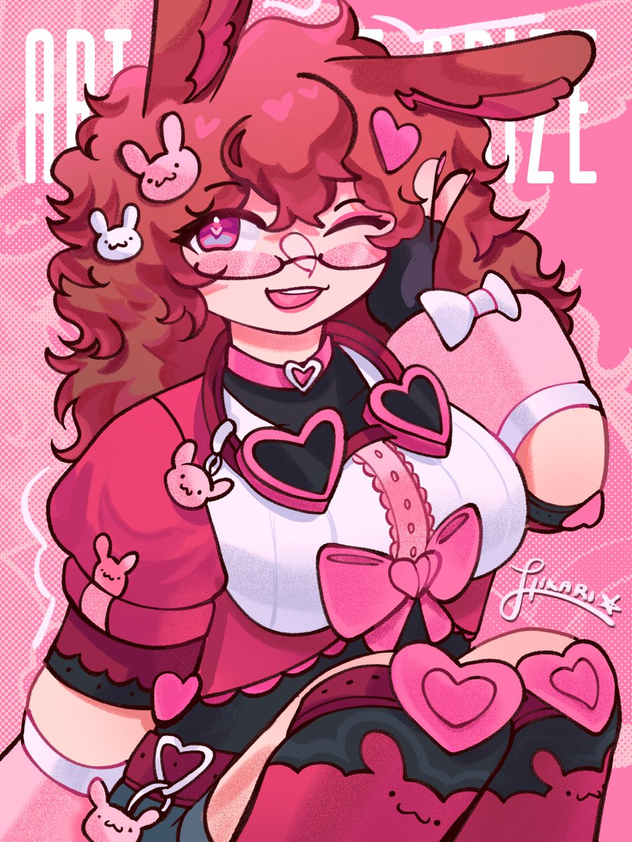 HikariVeta's tweet image. CHARACTER OUTFIT raffle prize for @pinkpwups ! I adore the pink hehe

#opencommissions #artmoots #commissions #OC