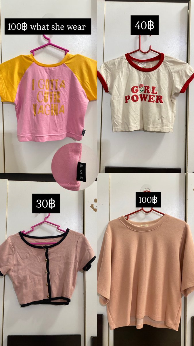 mopsocuteee's tweet photo. โล๊ะตู้คั้บบบ จะย้ายออกจากหอแน้ว🥹
ค่าส่งเหมาๆ 50฿ รีทวิตลด5฿ คั้บบบ 
ราคาถูกมากก มีอีกเพิ่มเติมด้านล่างคับ สนใจสอบถามได้น้า💖🤏🏻

#ส่งต่อเสื้อผ้า #ส่งต่อเสื้อผ้ามือสอง #เสื้อผ้ามือสอง #โล๊ะตู้ #ส่งต่อเสื้อผ้ามือ2 #ส่งต่อเสื้อผ้ามือสองสภาพดี #โล๊ะตู้เสื้อผ้า #ส่งต่อคสอ https://t.co/aFzdAJFk3A