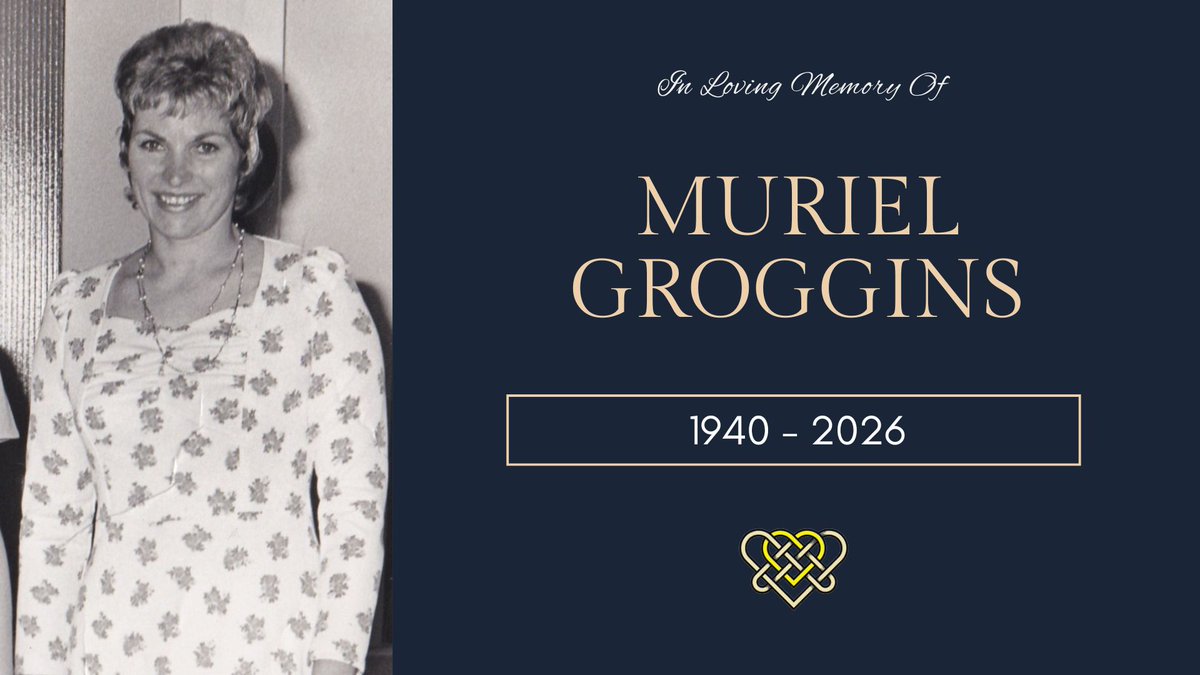 EavesFunerals's tweet photo. At the request of the family, we announce the funeral arrangements for the late Muriel Groggins:
https://t.co/wLk23Kw0ii https://t.co/JyyOZLrMMq