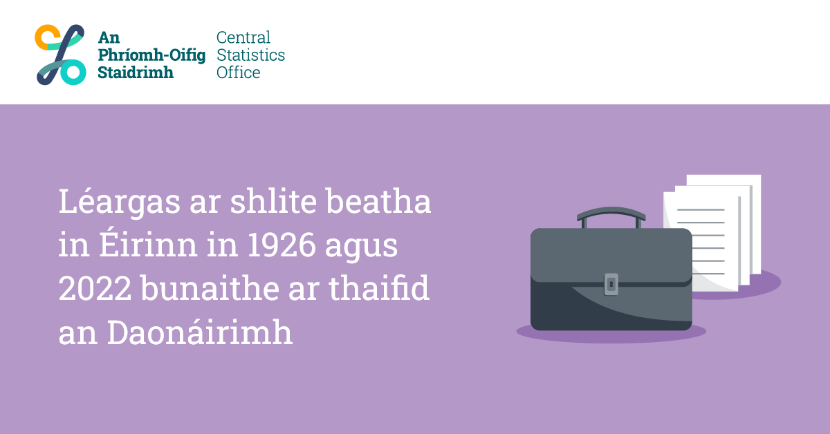 Príomh-Oifig Staidrimh na hÉireann tweet media