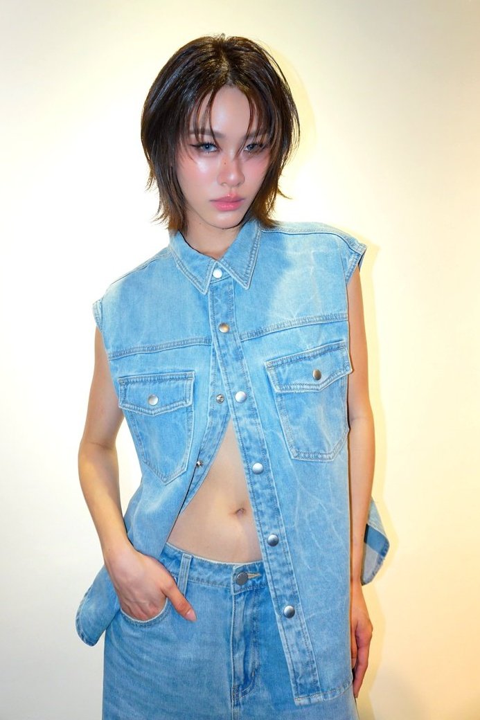 All_Jai_99's tweet image. สารภาพมา ว่ามองหน้าพี่หมวยกันแน่นะ

#CPSDENIMWEEK #CPS
#emiamily
