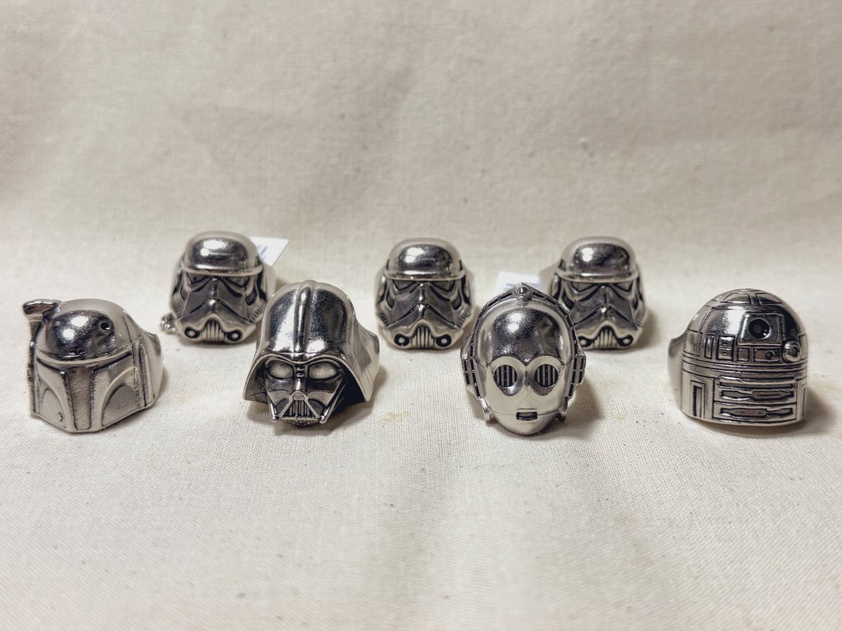 seigorou's tweet image. 思いの外、作りが良かったのでコンプした♪
少々被ったけど、ストームトルーパーはいくつあってもエエやつ

#STARWARS  
#スターウォーズ 
#METALRINGCOLLECTION