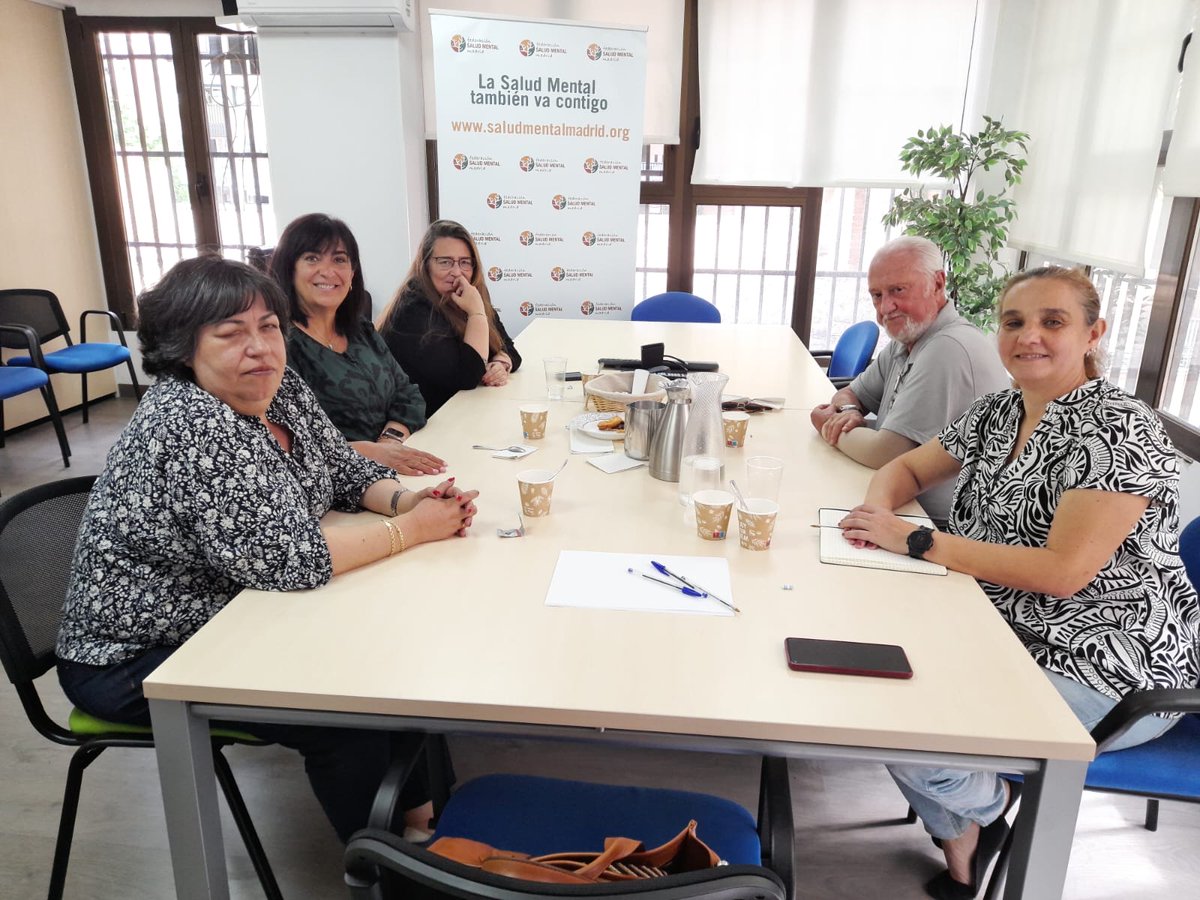 CERMI_Madrid's tweet image. CERMI Comunidad de Madrid mantiene un encuentro con la Federación Salud Mental Madrid-UMASAM, @saludmentalCM.

cermimadrid.org/cermi-comunida…

#Discapacidad #SaludMental #Madrid