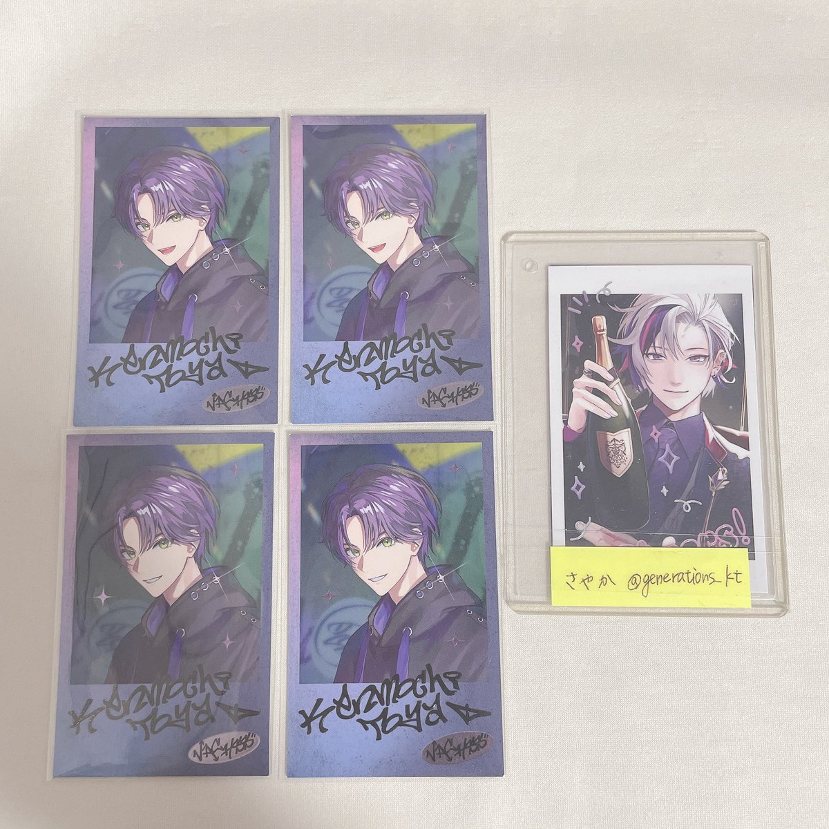 generations_kt's tweet photo. @nox_46_34 
こんばんは、お世話になっております。
DMで交換予定のお品物の画像が何故か送れなくなってしまっているので、こちらより失礼致します。
こちらでお間違いないかお手隙の際にご確認頂けますと幸いです。
よろしくお願い致します…！ https://t.co/feuPDpk7mN