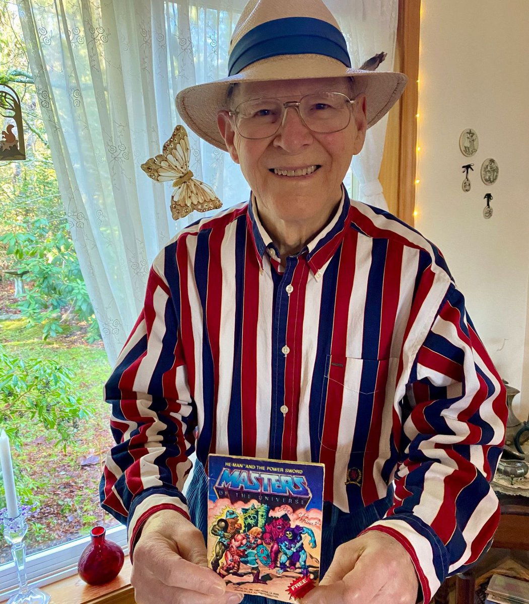 Dexerto's tweet image. He-Man creator Roger Sweet has died at the age of 91 following a battle with dementia