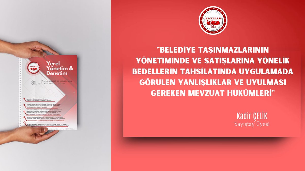 Mahalli İdareler Kontrolörleri Derneği tweet media