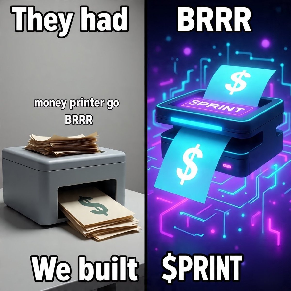 aalanizi_'s tweet image. $PRINT = gas for Printr protocol.

More users = more demand = higher price.

sale.printr.digital

CONNECT YOUR WALLET. GET IN BEFORE THE RUSH.

#PRINT #Utility #SolanaEcosystem