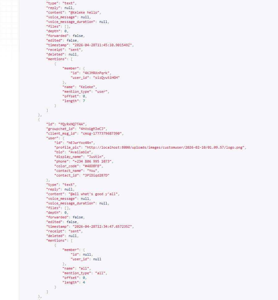 Ibk_d_brain's tweet photo. You type "@" in a group chat. A list pops up. You tap a name. Done.
Looks trivial. It isn't.
Just shipped @mentions on my WhatsApp web clone. What's actually happening:

Keystroke-level trigger detection (is "@" a mention or part of an email?) https://t.co/dZKb7XNFsn