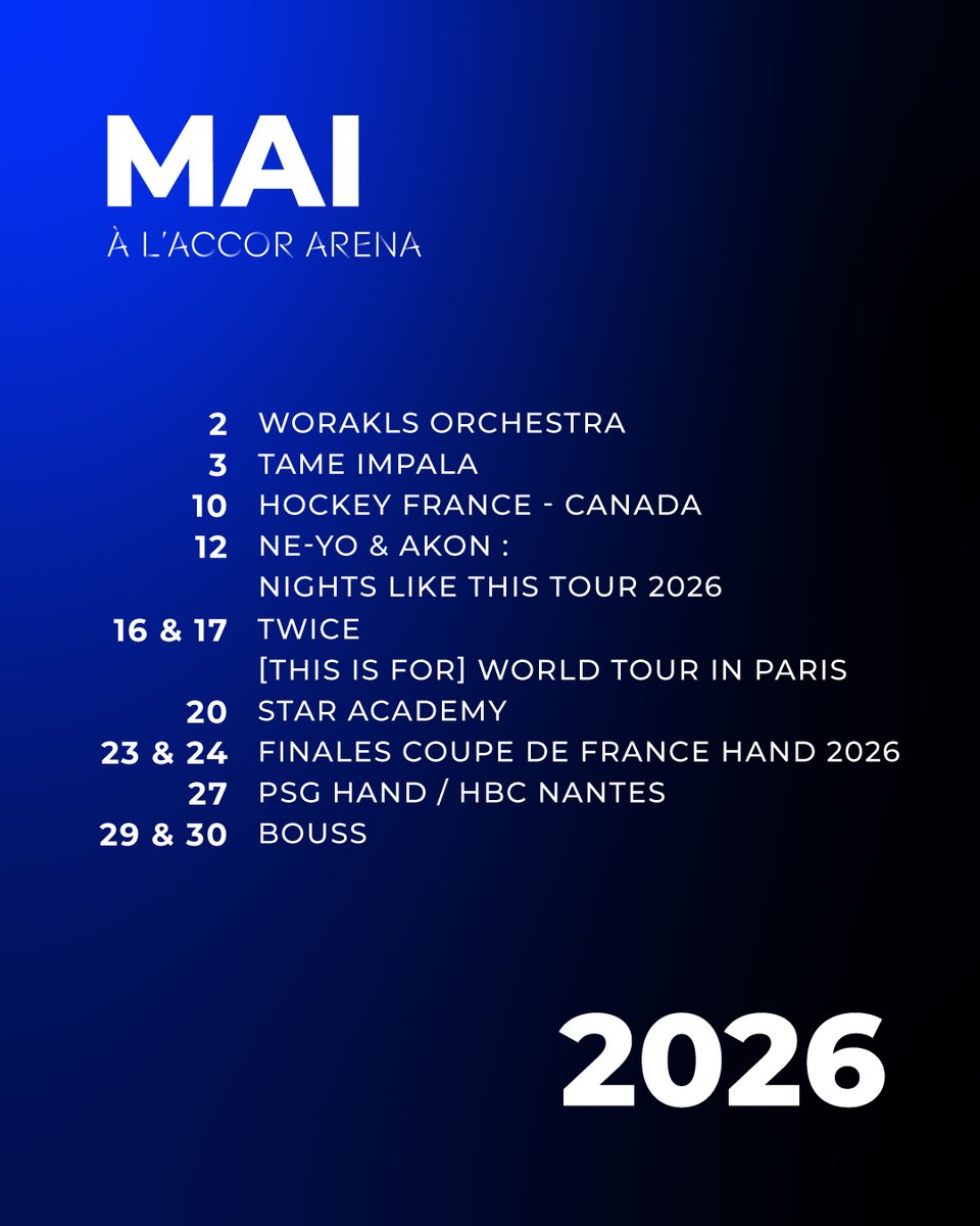 Accor Arena tweet media