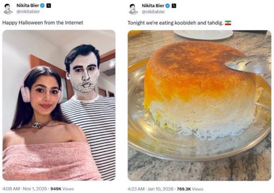 Elissamaiss's tweet image. 🚨IMPORTANT déjà posté y a 6 jours 

Le gestionnaire de Mossad 🇮🇱d'Elon Musk, Nikita Bier, bannit systématiquement les comptes critiques du régime sioniste génocidaire d'#Epstein  et qui dénoncent la propagande contre l'Iran🇮🇷. Cela survient après qu'il a modifié le drapeau 🇮🇷de