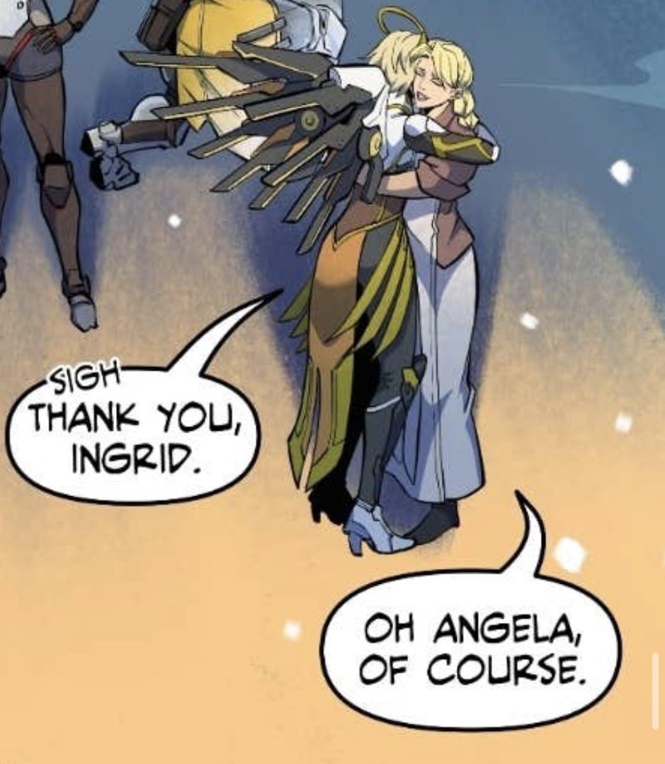 junosangel's tweet photo. i absolutely love mercy's friendship with ingrid (she's definitely asking her for that pie recipe at the breakfast table) https://t.co/w5xftT3CPp