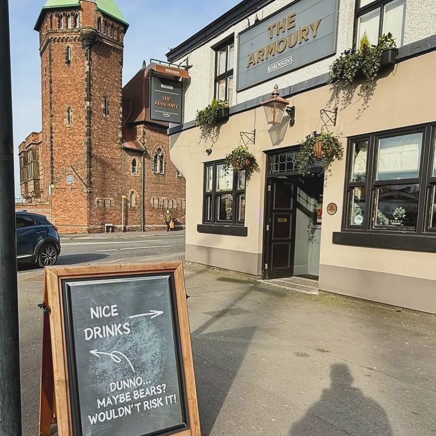 ADG_Moore's tweet image. Get yourself to @robbiesbrewery The Armory for #beer, #wine, #spirits and more 😊 #Stockport #OneStockport #PromoteStockport