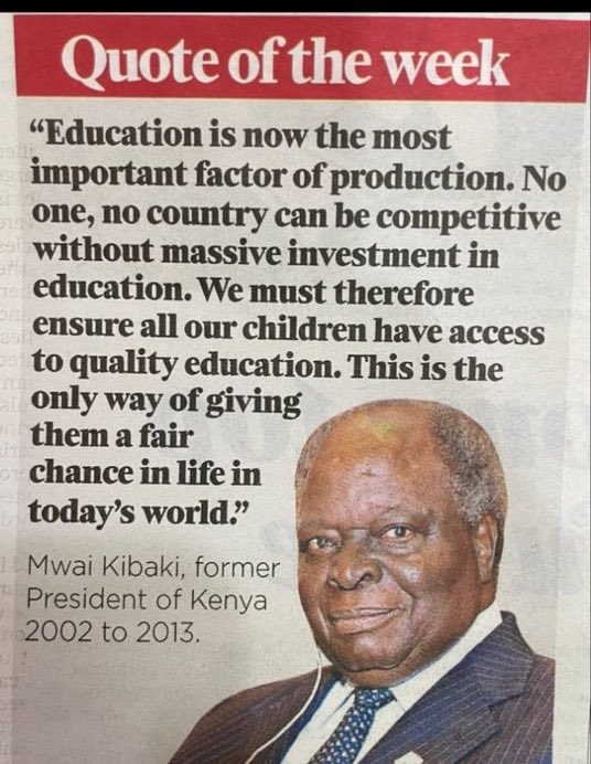Kibet_bull's tweet photo. This guy invested so much in education. Then there’s Ruto of ksh 95 per student. https://t.co/LfDudVhej6